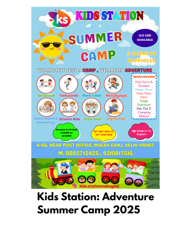 kids station play school summer camp