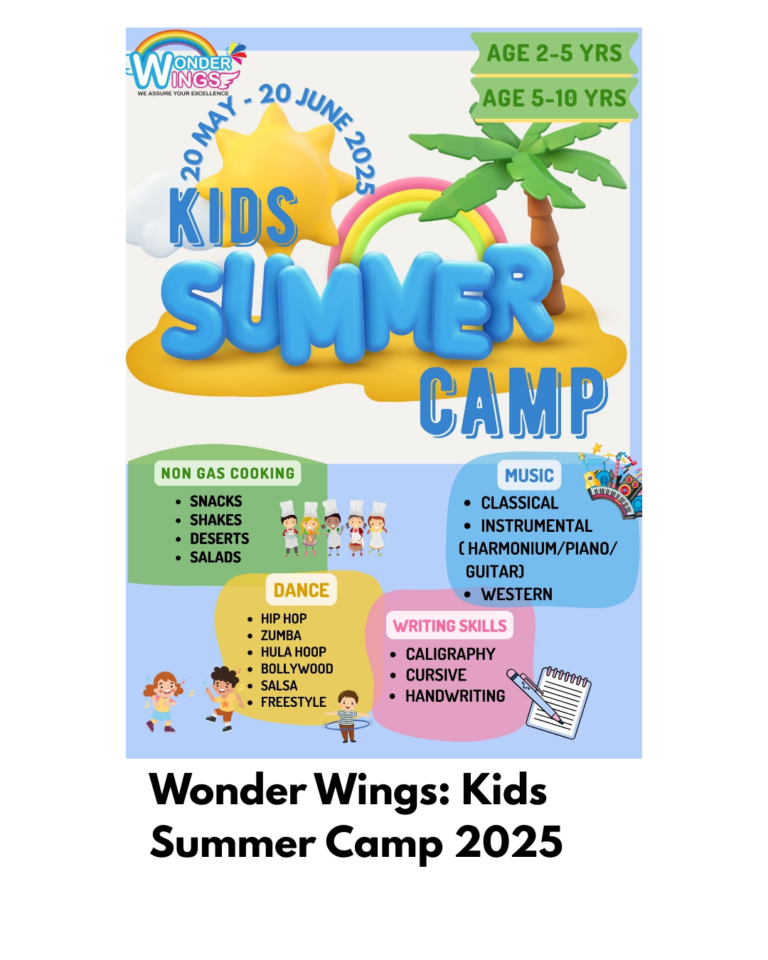 Wonder Wings play school summer camp
