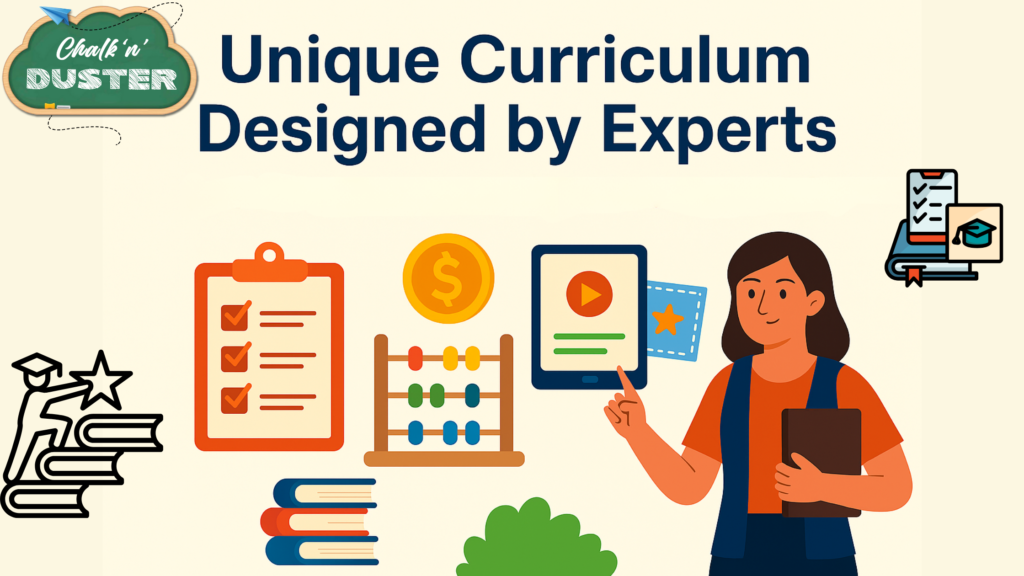 Unique Curriculum Designed by Experts