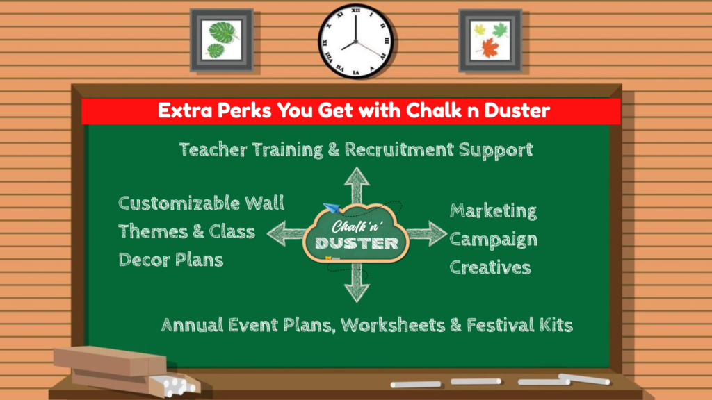 Extra Perks You Get with Chalk n Duster